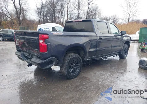 2022 Chevrolet Silverado 1500 4Wd Standard Bed Custom Trail Boss z USA, uszkodzony, nr VIN 3GCPDCED1NG563223